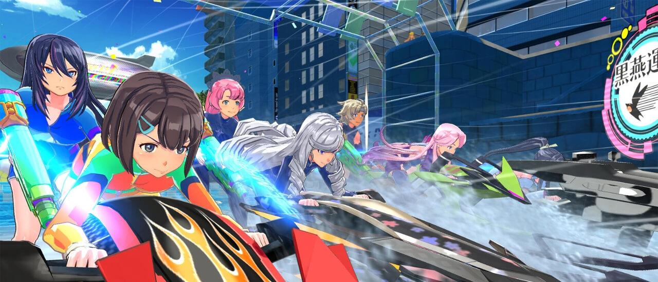 Kandagawa Jet Girls - Neuer Anime-Trailer, Eröffnungsfilm und erstes Gameplay veröffentlicht