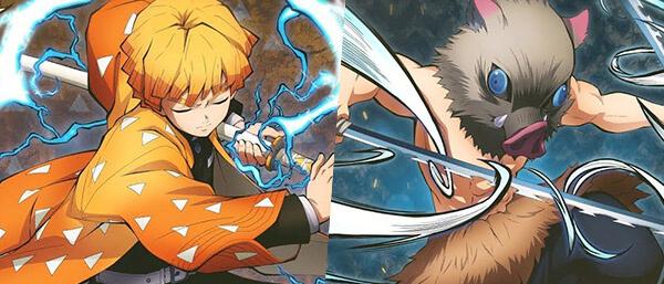 Demon Slayer: Kimetsu no Yaiba – Hinokami Keppuutan - Charakter-Trailer zu Zenitsu Agatsuma und Inosuke Hashibira erschienen
