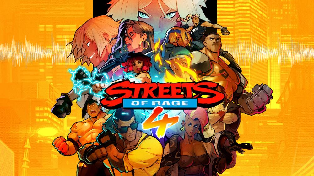 Streets of Rage 4 - Cover