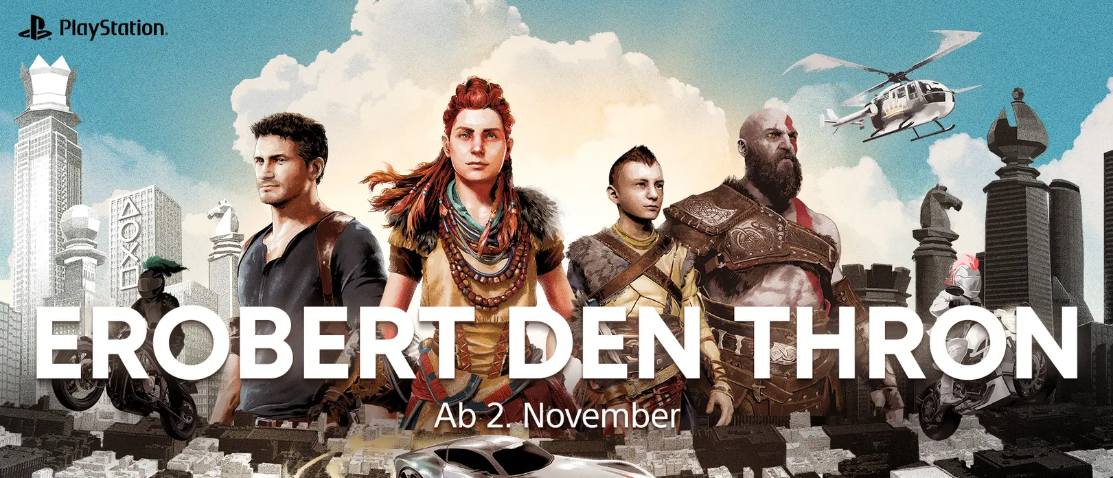 PlayStation's Community-Event "Erobert den Thron" mit Chance auf eine PS5 und mehr
