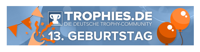Trophies.de feiert den 13. Geburtstag! (und verlost Spiele und PS-Zubehör)