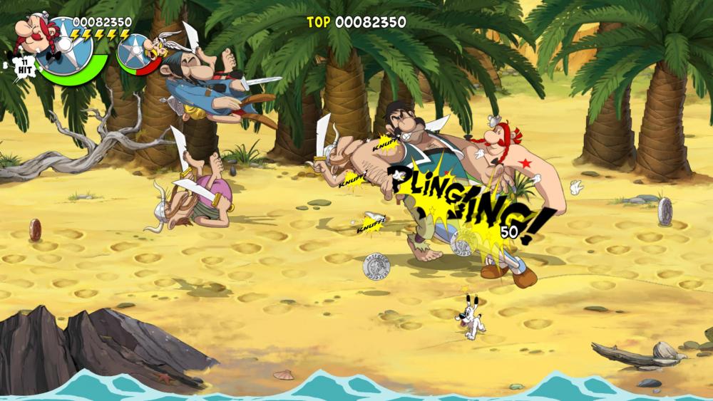 Asterix & Obelix: Slap them All!: Strandschlägerei