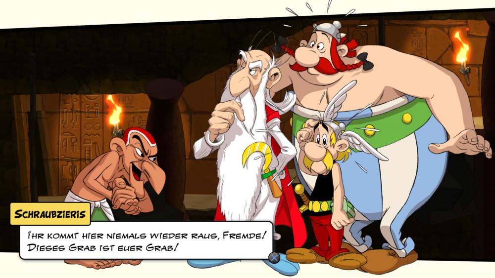 Asterix & Obelix: Slap them All!: Story-Boxen