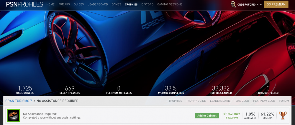 1198334549_Screenshot2022-03-31at17-19-50NoAssistanceRequired!TrophyGranTurismo7PSNProfiles_com.thumb.png.f1eee32bb3010d17cfa81e761b0d6dc1.png