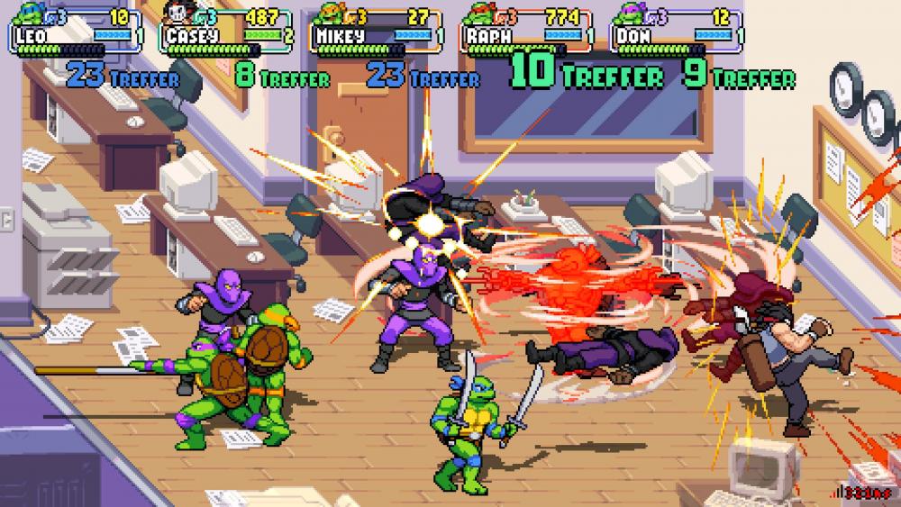 Shredder's Revenge: Online-Chaos