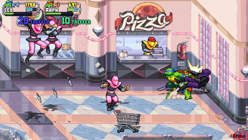 Shredder's Revenge: Pizza-Stand