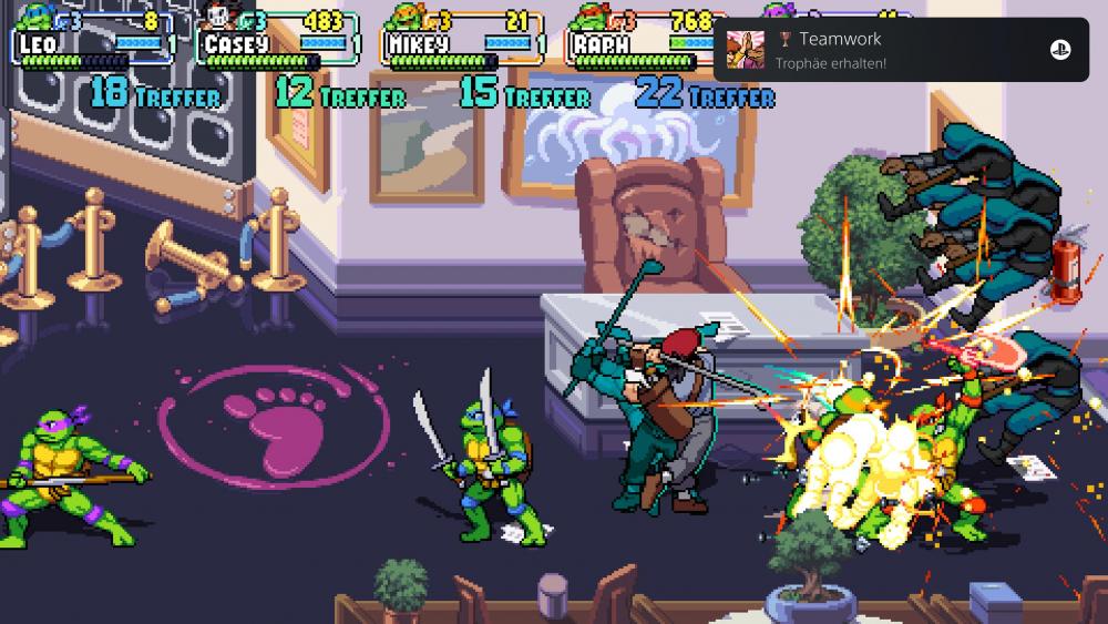 Shredder's Revenge: Teamwork