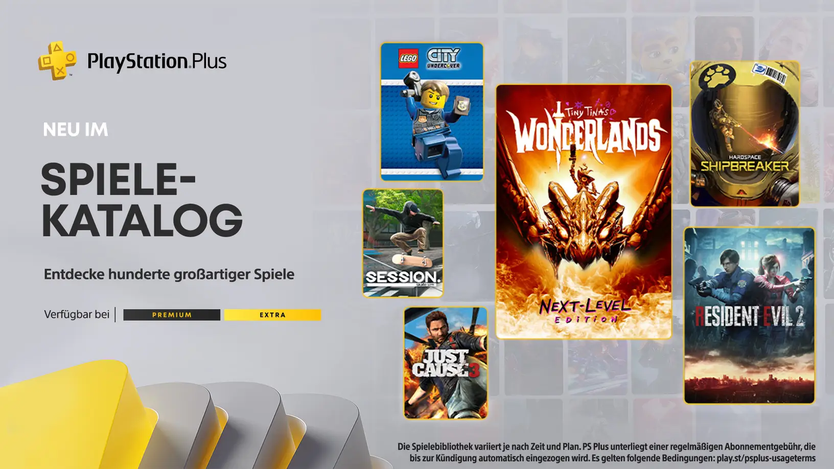 Beitrag in PS+-Extra/Premium Spielekatalog - Neuzugänge, Abgänge, Updates, neue Trophäen-Listen