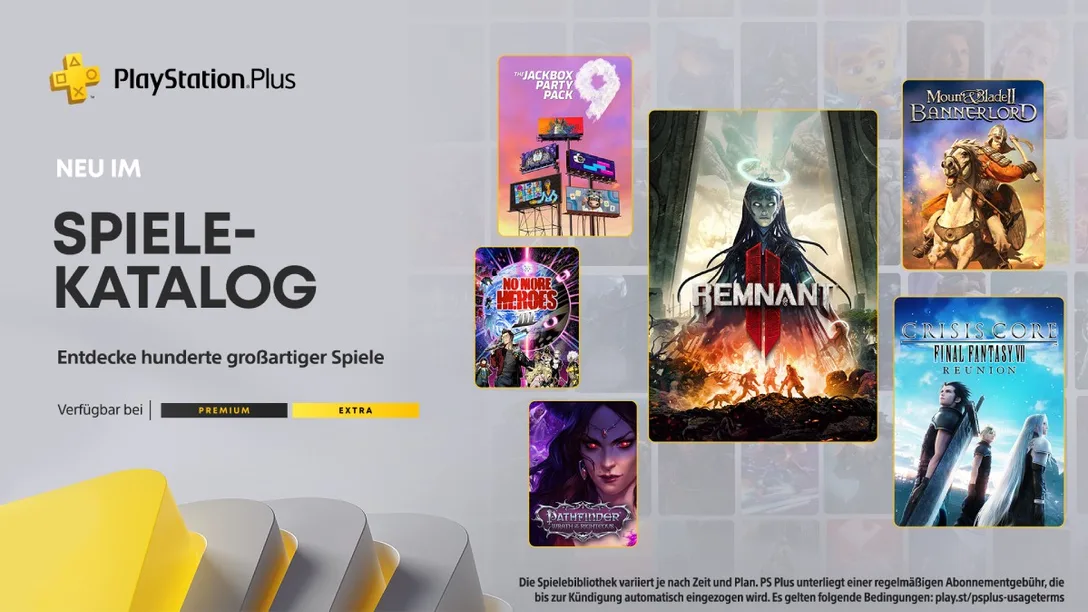 Die neuen Spiele für PS+-Extra und PS+-Premium (Freischaltung am 16.06.2024) sind bekannt