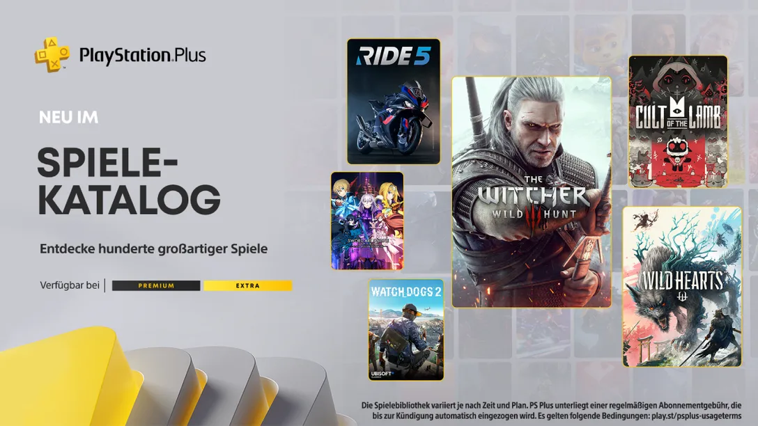 Die neuen Spiele für PS+-Extra und PS+-Premium (Freischaltung am 20.08.2024) sind bekannt