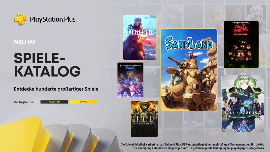 Die neuen Spiele für PS+ EXTRA und PS+ PREMIUM (Freischaltung 20.05.2025) sind bekannt