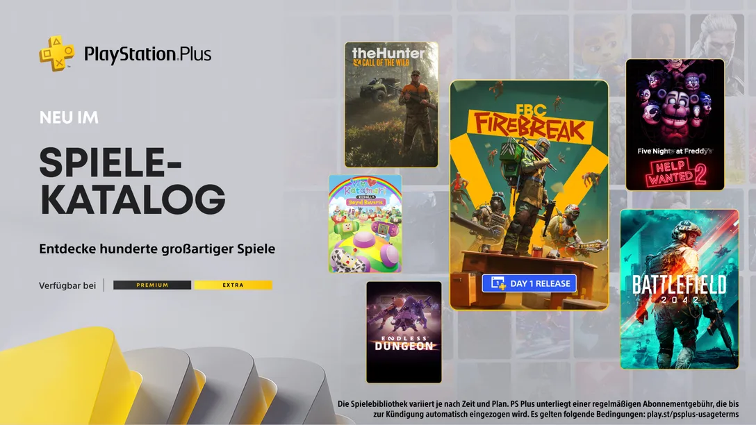 Die neuen Spiele für PS+ EXTRA und PS+ PREMIUM (Freischaltung 17.06.2025) sind bekannt