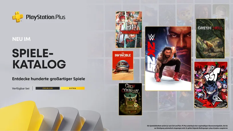 Die Neuzugänge für den PS+-Spielekatalog September seit gestern verfügbar